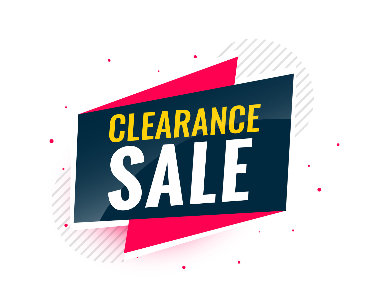 CLEARANCE ITEMS