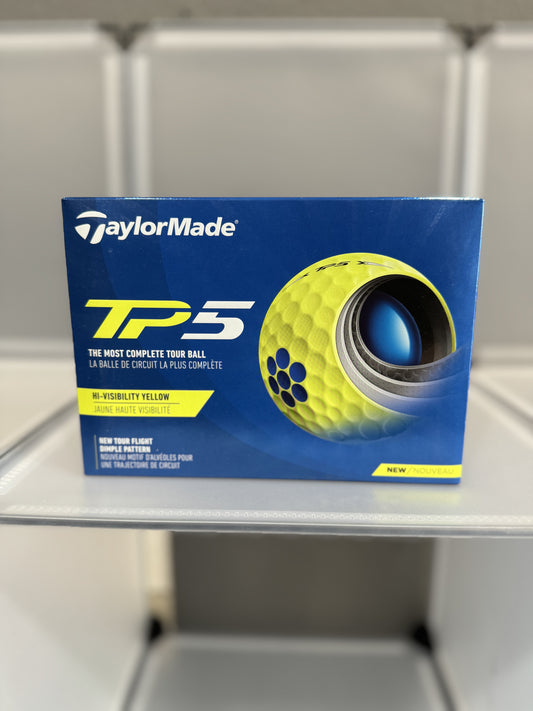 TAYLORMADE TP5 12pk Golf Balls (Yellow)