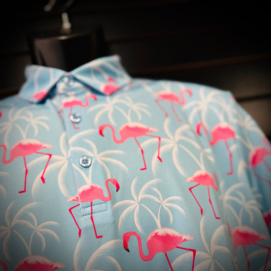 MEN'S FLAMINGO POLO